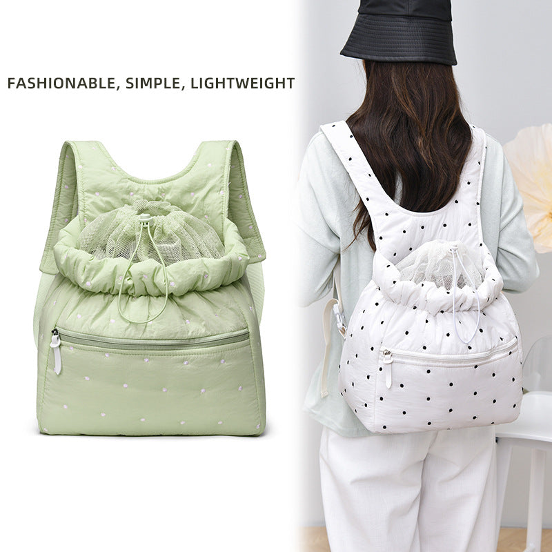 Drawstring Closure Casual Backpack Kalsten