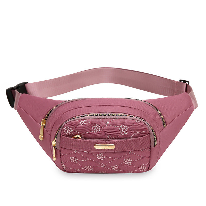Elegant Floral Designed Belt Bag Kalsten