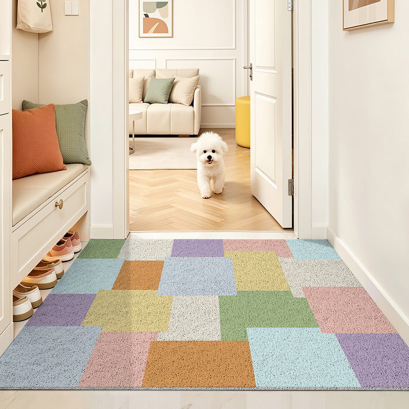 Geometric Patterned Entrance Mat