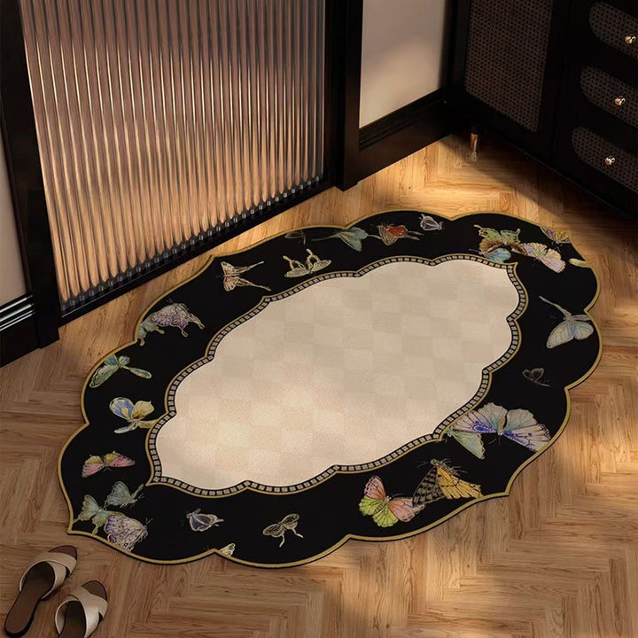 Floral Patterned Area Rug