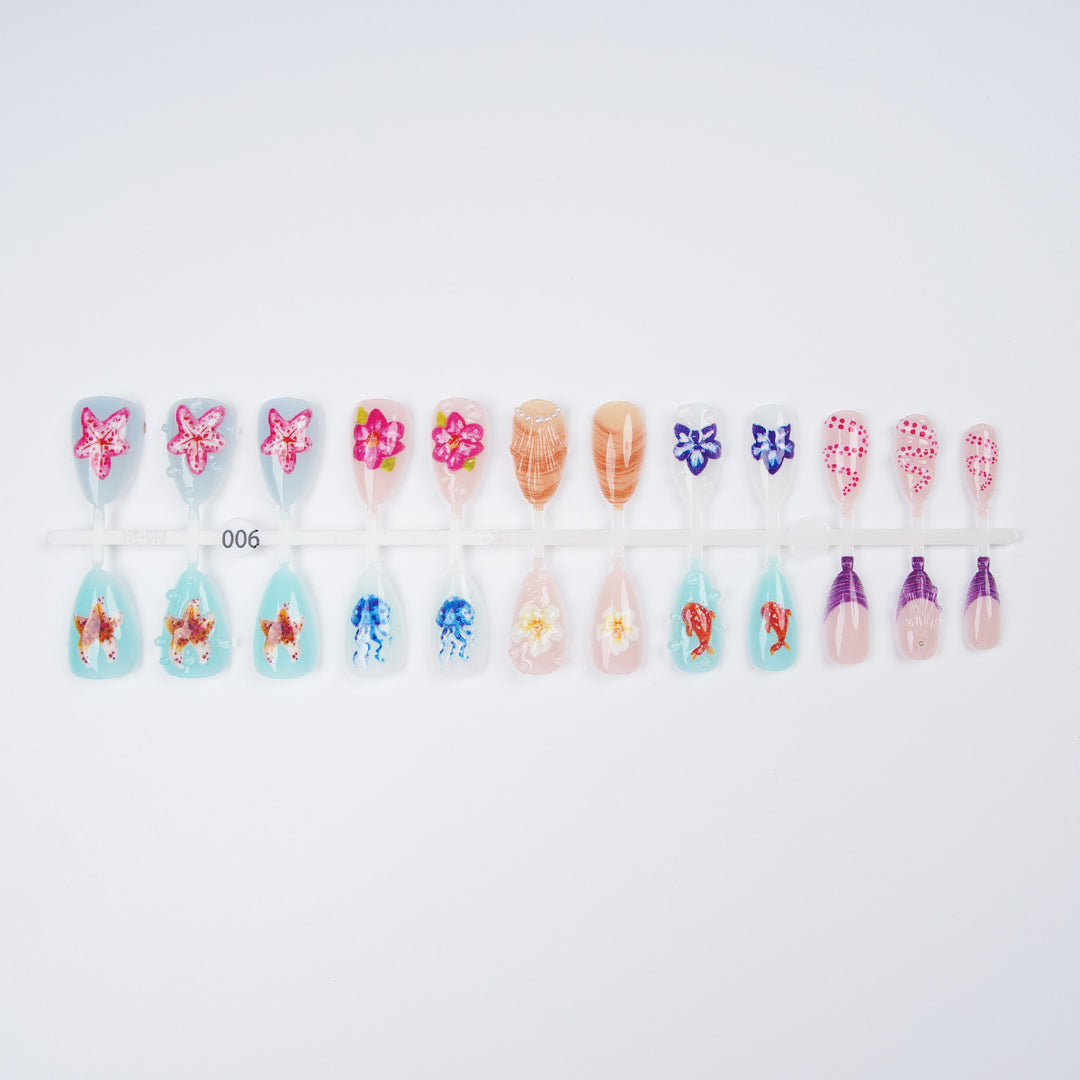 Elegant Artificial Nail Design Kalsten