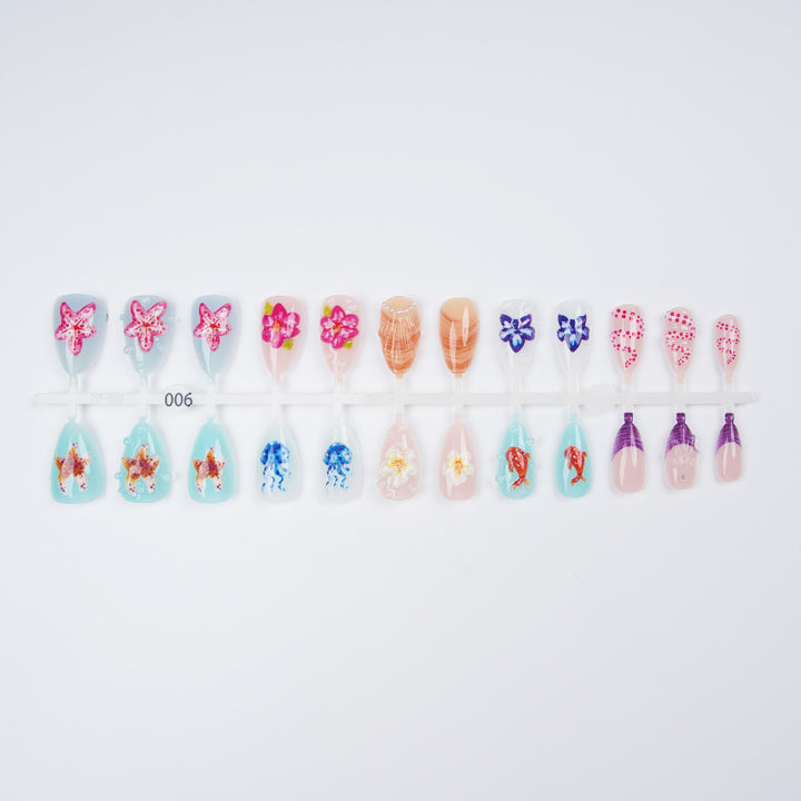 Elegant Artificial Nail Design Kalsten