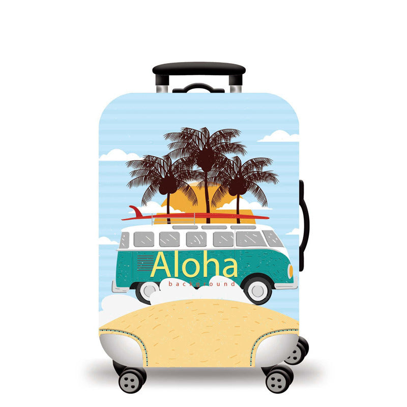Unisex hard-shell suitcase with modern geometric design Kalsten