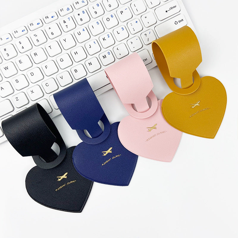 Heart-Shaped Luggage Identification Tag Kalsten
