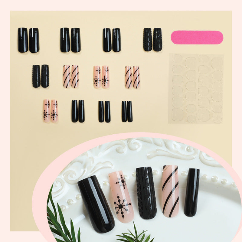 Elegant Artificial Nail Design Set Kalsten