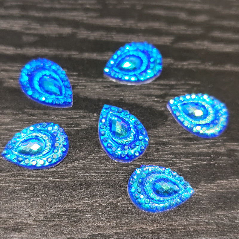 Glittering drop appliqués Kalsten