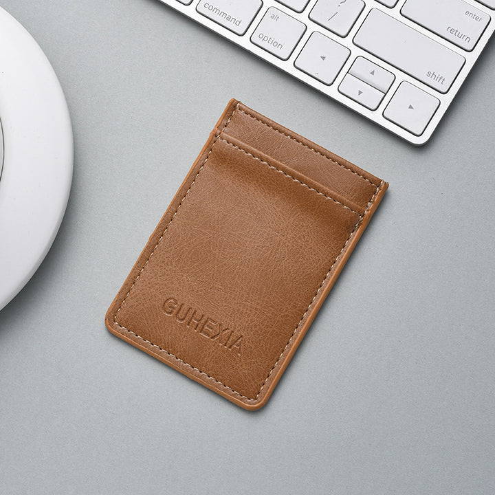 Sleek Leather Card Holder Kalsten