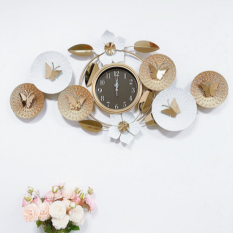 Decorative Butterfly Wall Clock Kalsten