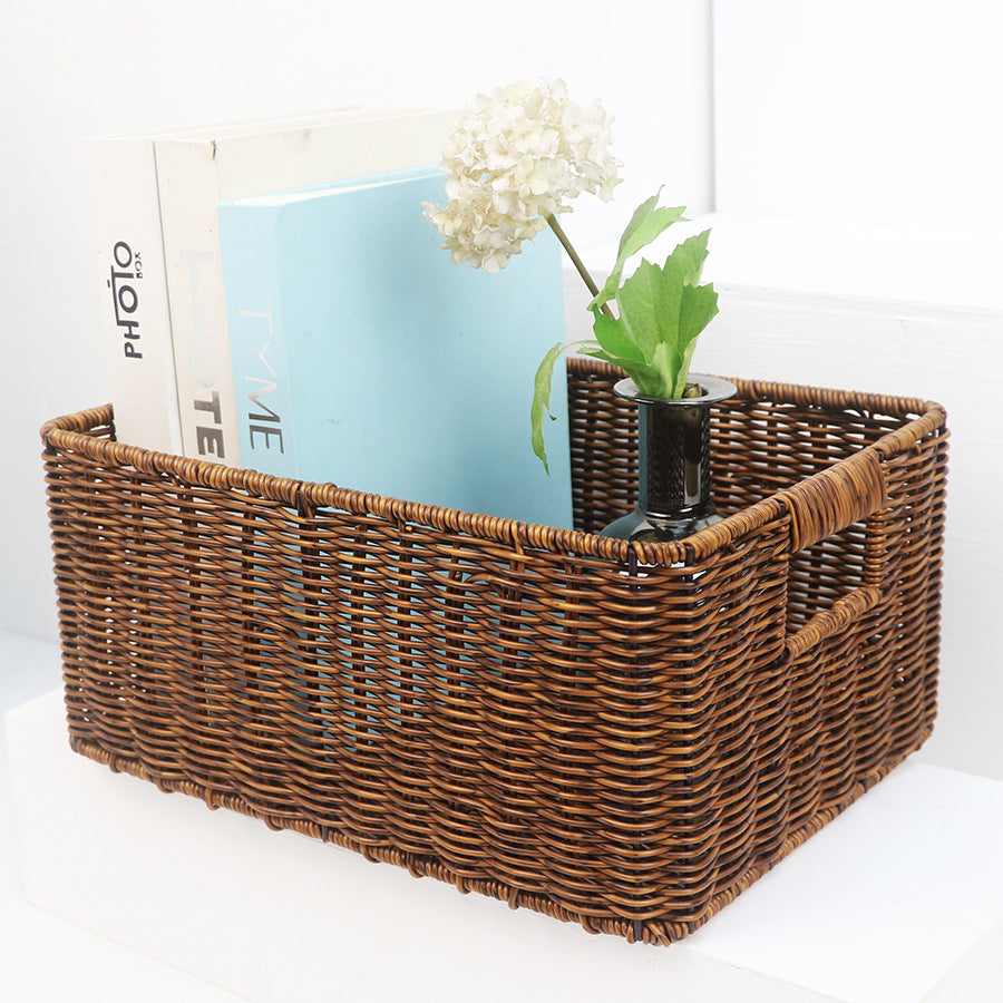 Rectangular Woven Storage Box Kalsten