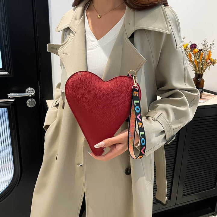 WoHeart-Shaped Compact Handbag Kalsten