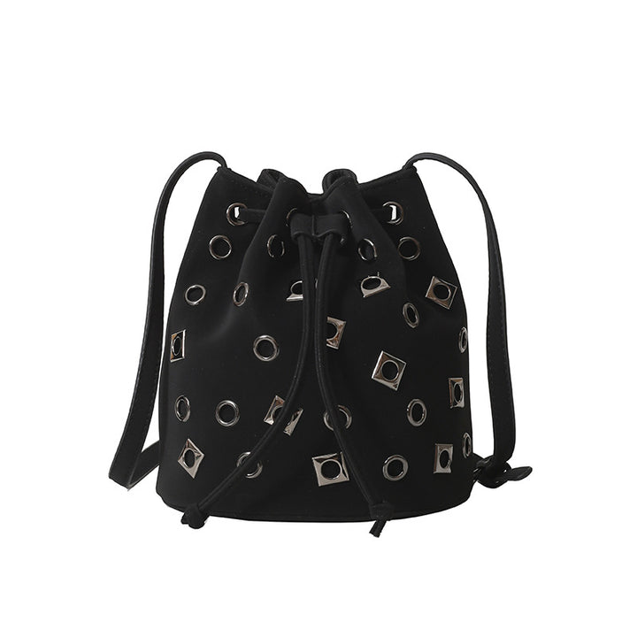 Stylish Drawstring Bucket Bag