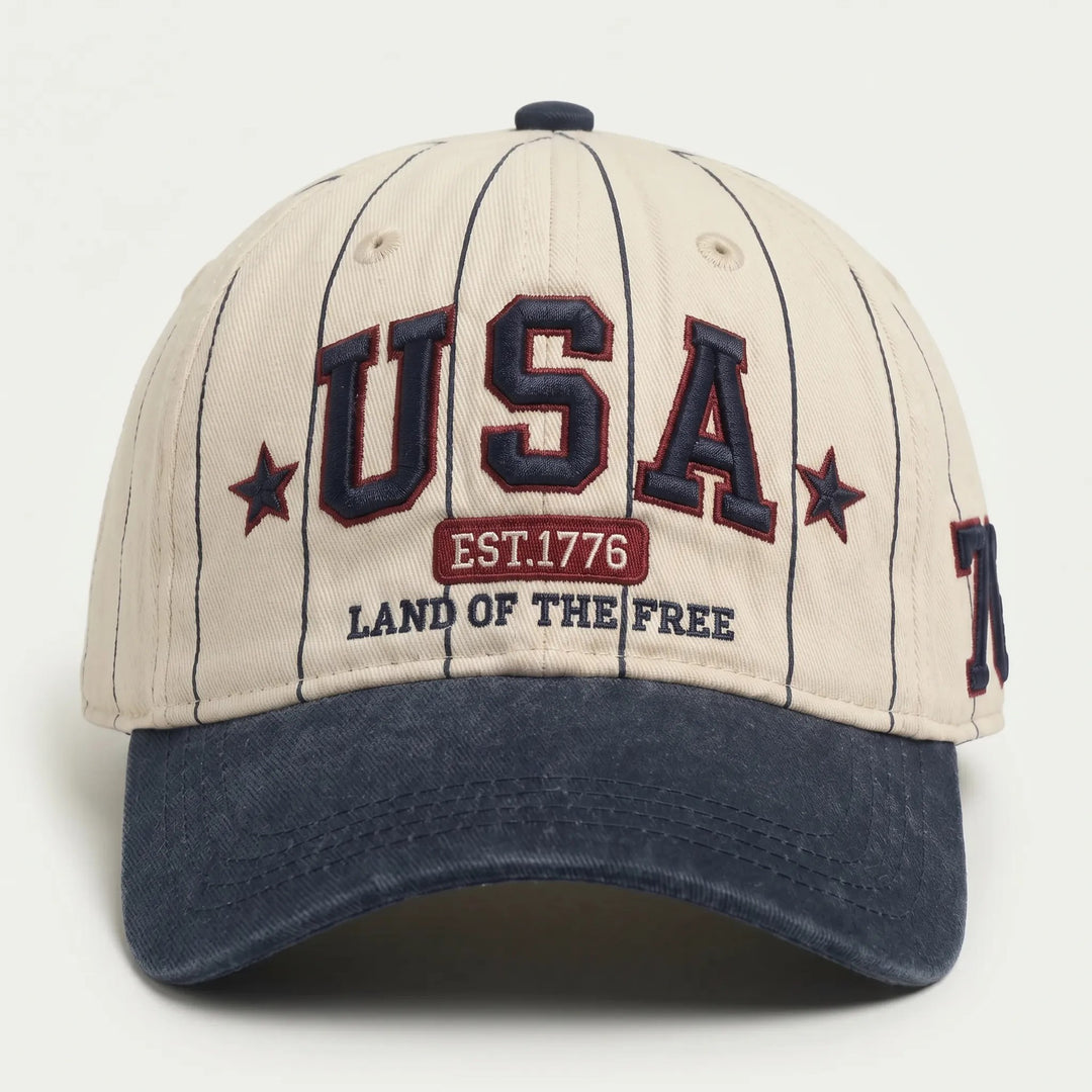 Women's fashionable leisure cap with historical motif Brehn