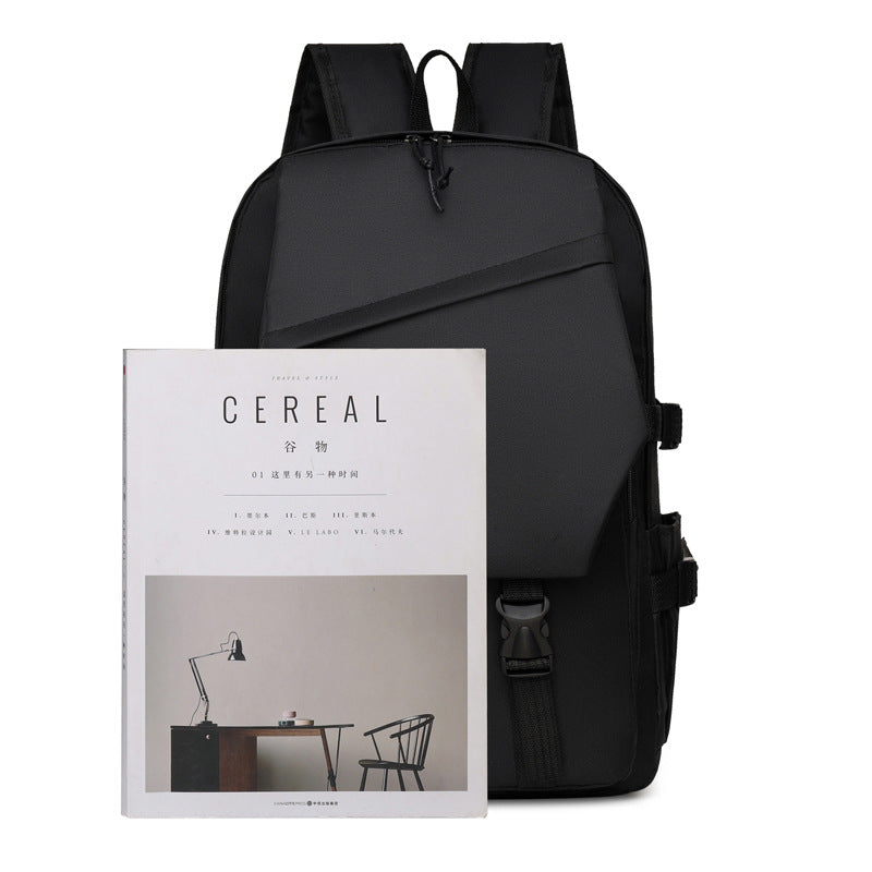 Backpack with ergonomic carrying system and multifunctional compartments Kalsten