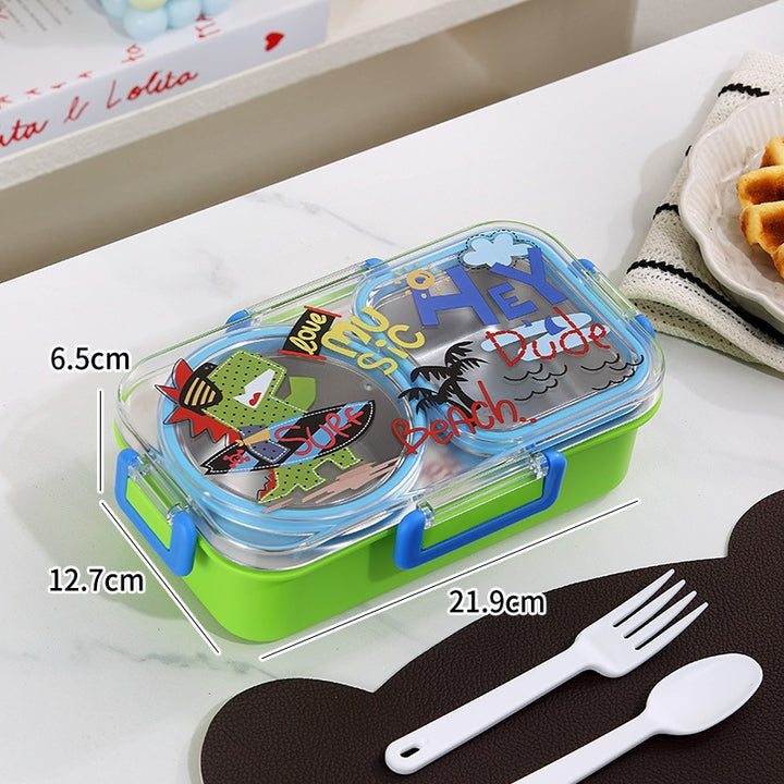 Fun-Themed Shark Design Bento Lunch Box