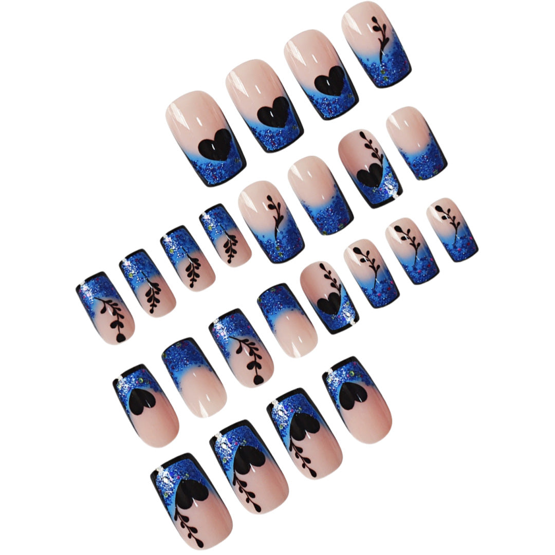 Artistic Gradient Press-On Nail Extensions Kalsten