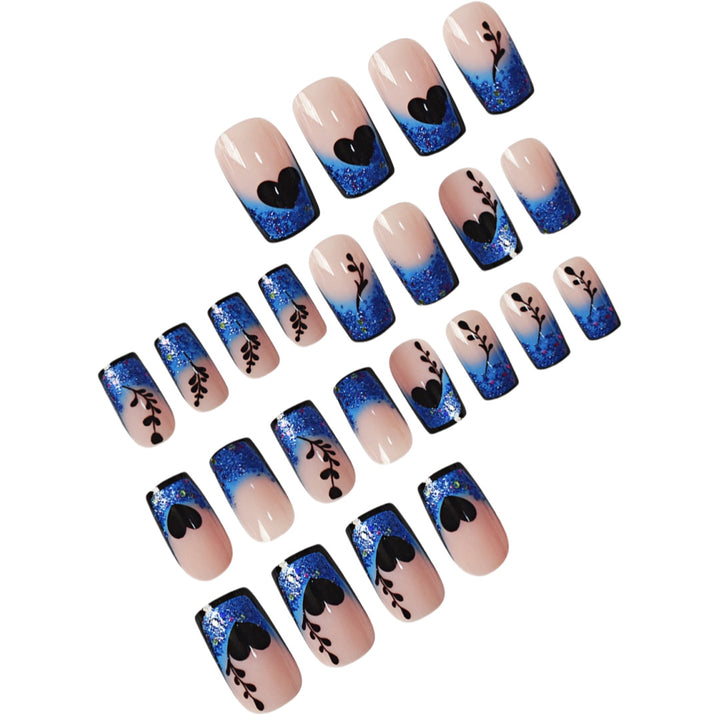 Artistic Gradient Press-On Nail Extensions Kalsten