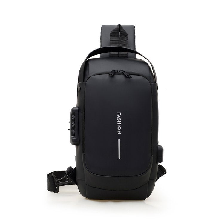 Shoulder bag with ergonomic design and multiple compartments Kalsten