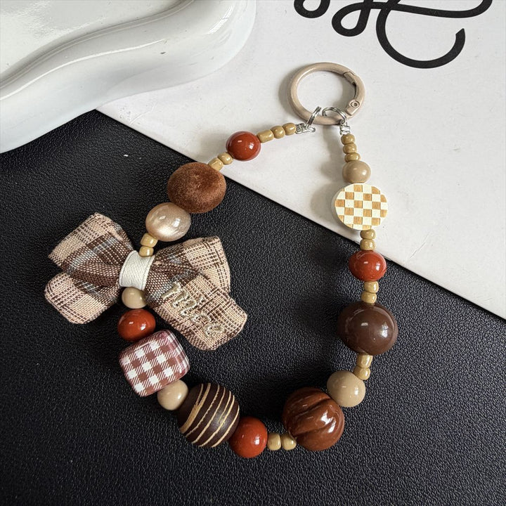 Decorative Beaded Charm Keychain Kalsten 1790135214