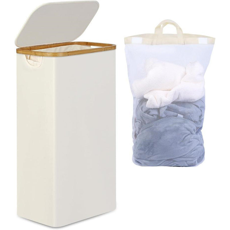High-quality laundry basket with removable and washable inner bag Kalsten