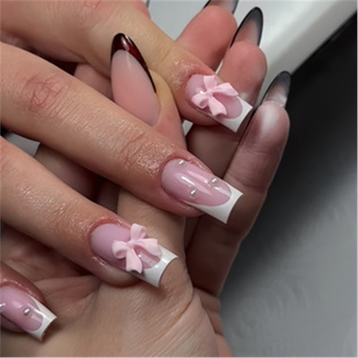 Artistic Press-On Nail Set with Premium Embellishments Kalsten