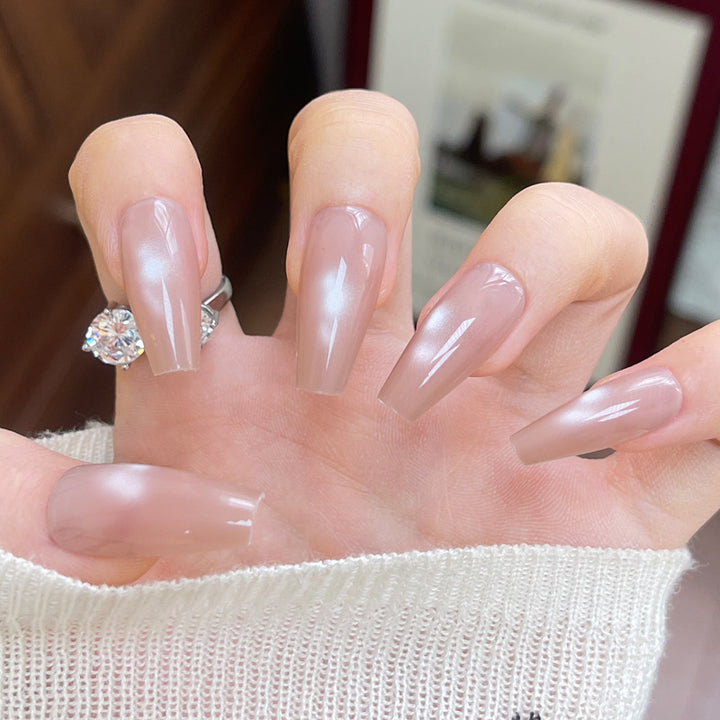 Premium Long Press-On Nail Set Kalsten