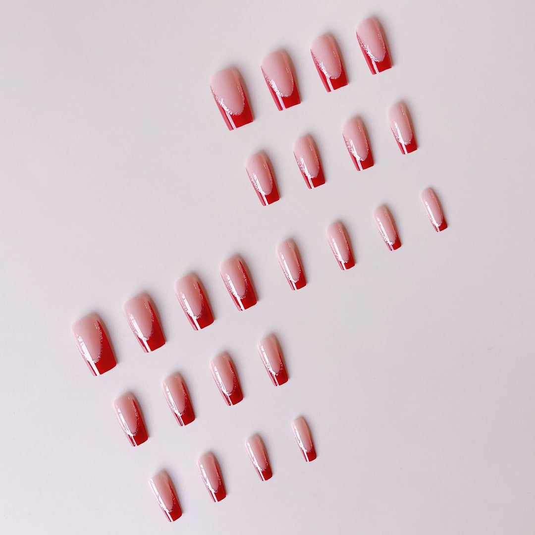 Acrylic nail set with elegant design and glamorous accents Kalsten