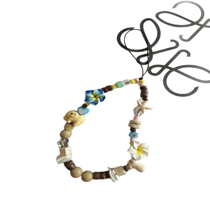 Colorful Beaded Charm Necklace Kalsten 1790135794