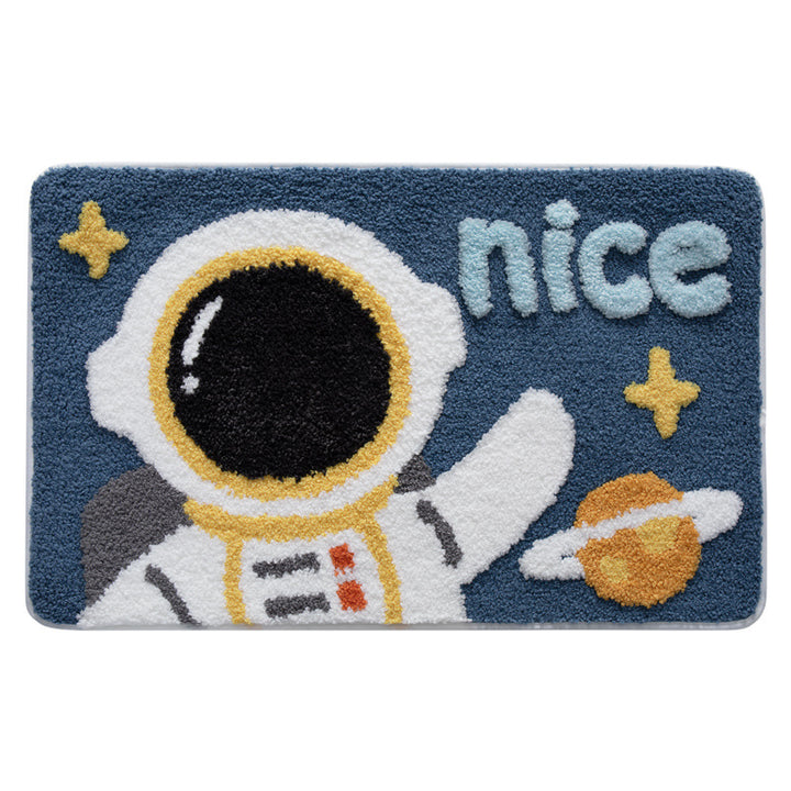Fun Astronaut-Themed Entry Mat Kalsten