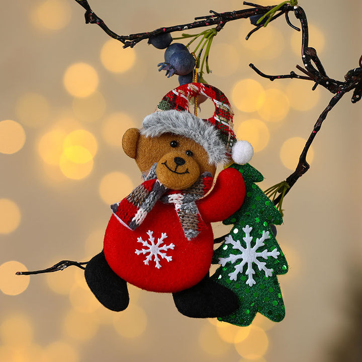 Decorative Felt Snowman Ornament Kalsten