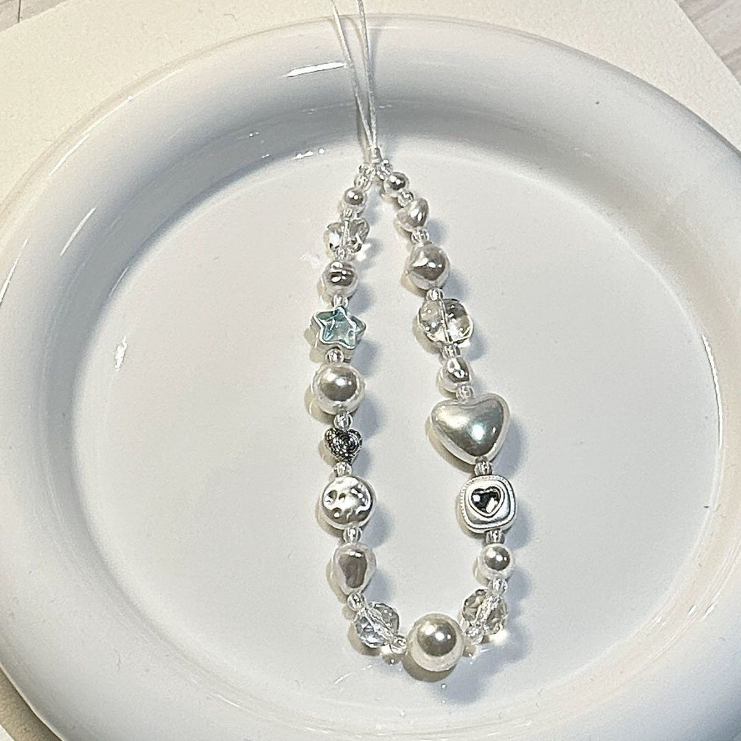 Elegant Beaded Charm Necklace Kalsten 1790136027
