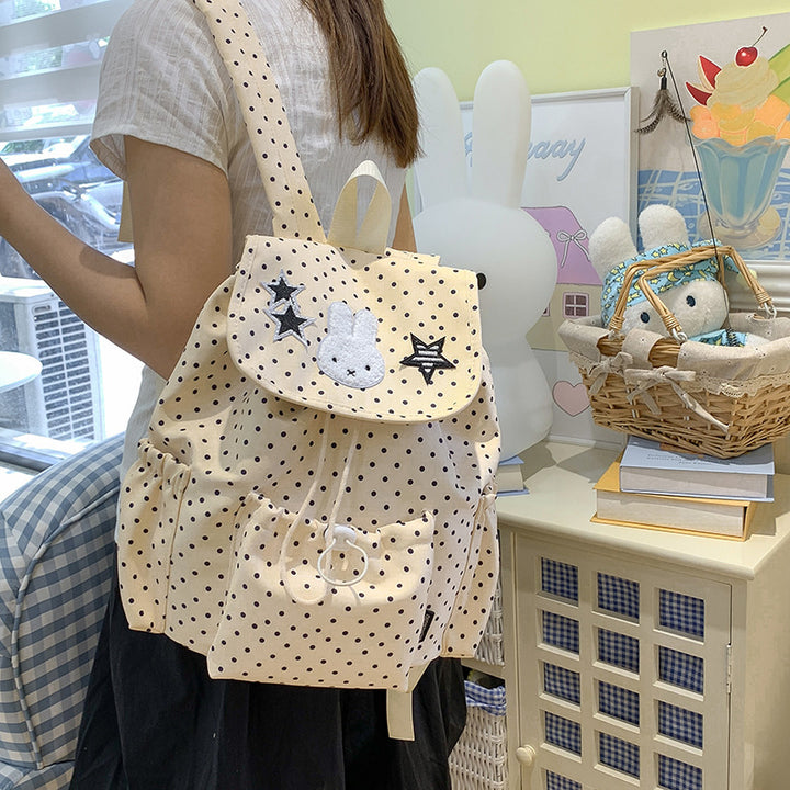 Playful Rabbit Embellished Backpack Kalsten