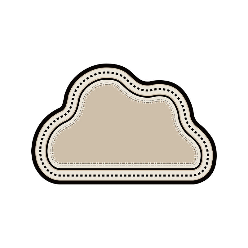 Decorative Cloud-Shaped Area Mat