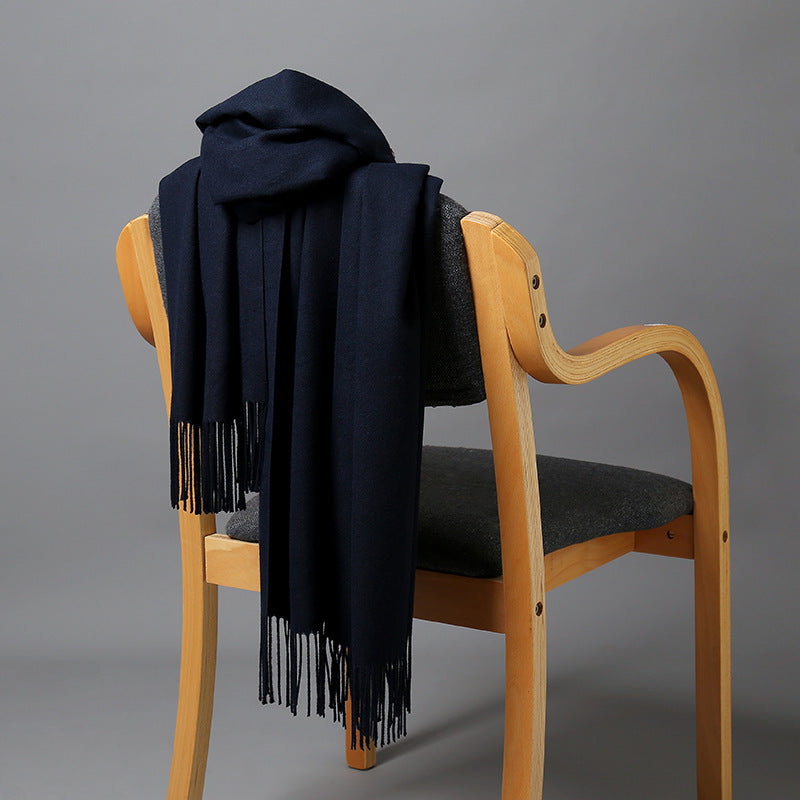 Luxurious Cashmere-Blend Throw Blanket