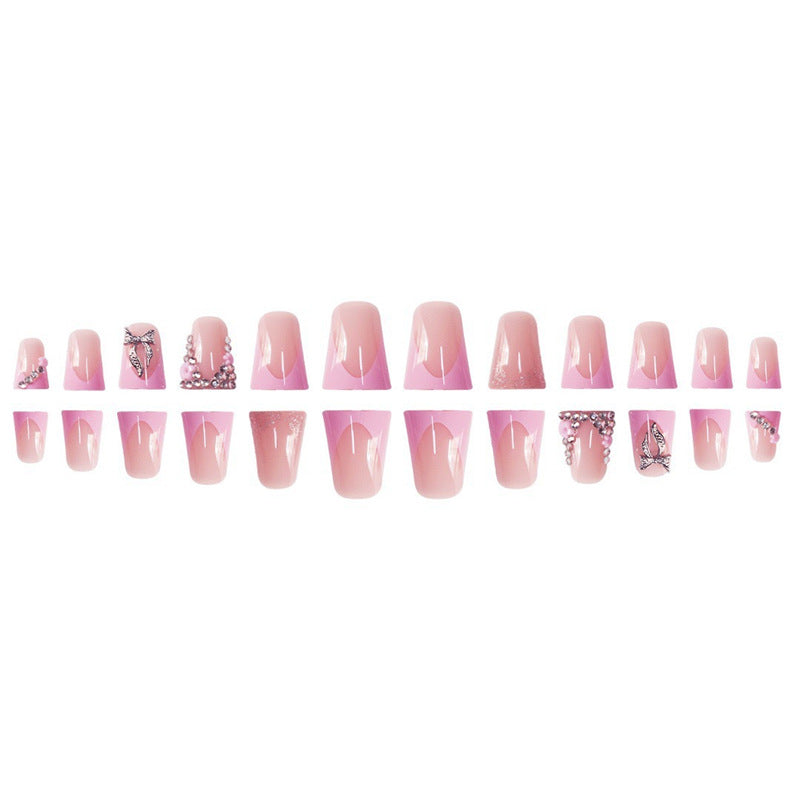Decorative 3D Floral Acrylic Press-On Nails Kalsten