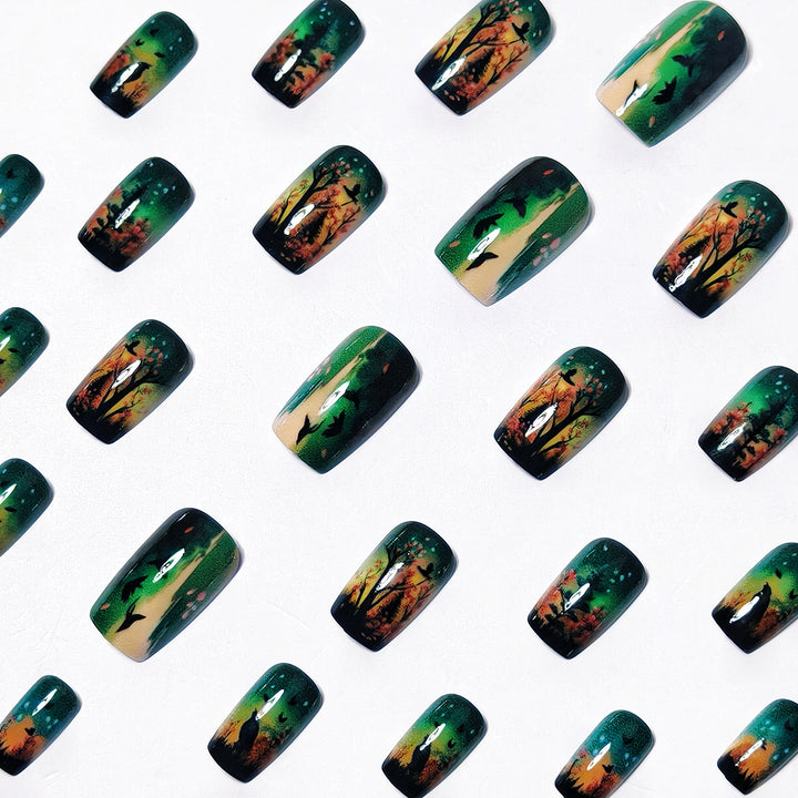Nature-Inspired Nail Art Set Kalsten