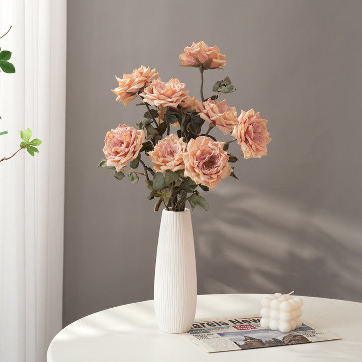 Realistic Silk Rose Stem