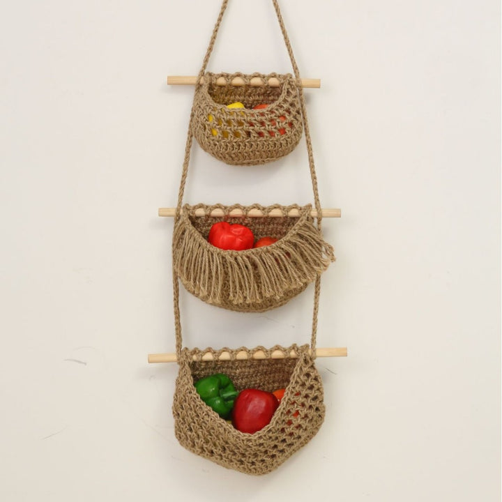 Hanging Crochet Storage Baskets Kalsten