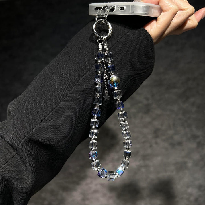 Decorative Crystal Bead Keychain Kalsten