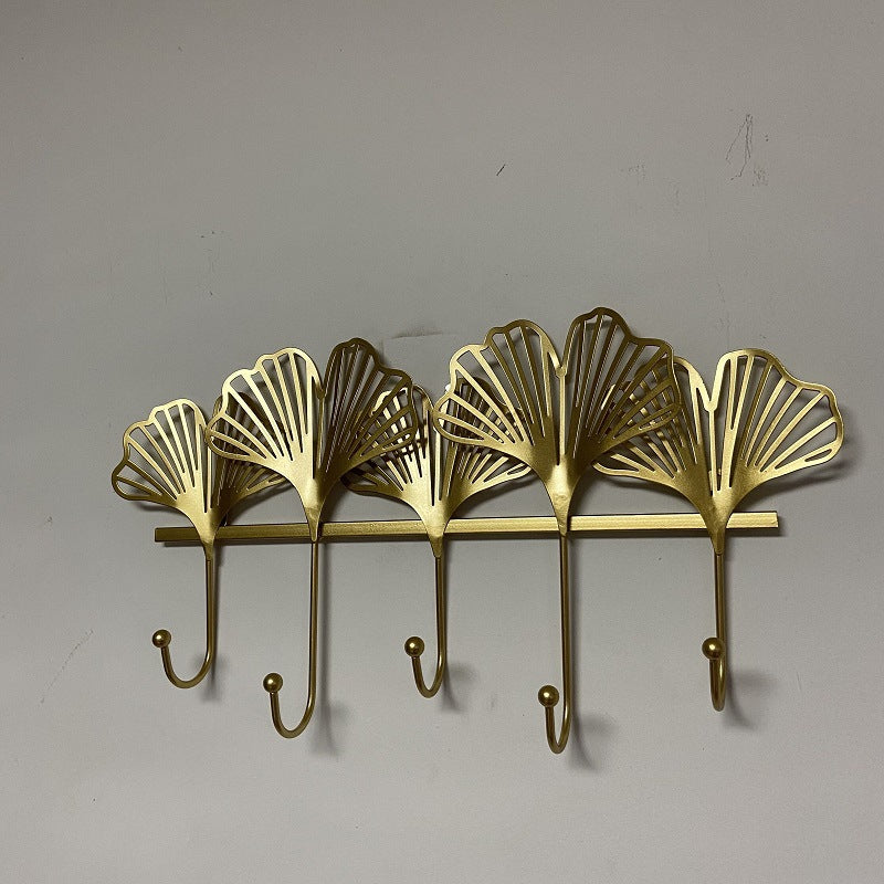 Decorative Leaf Wall Hook Rack Kalsten