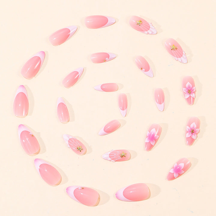Floral Accent Nail Art Kalsten