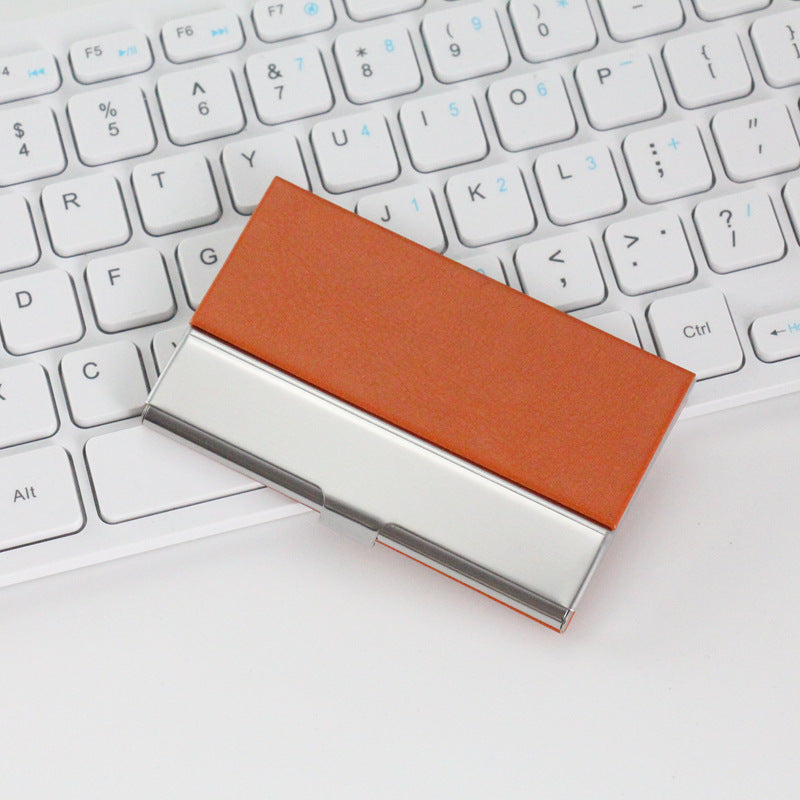 Premium Textured Business Card Case