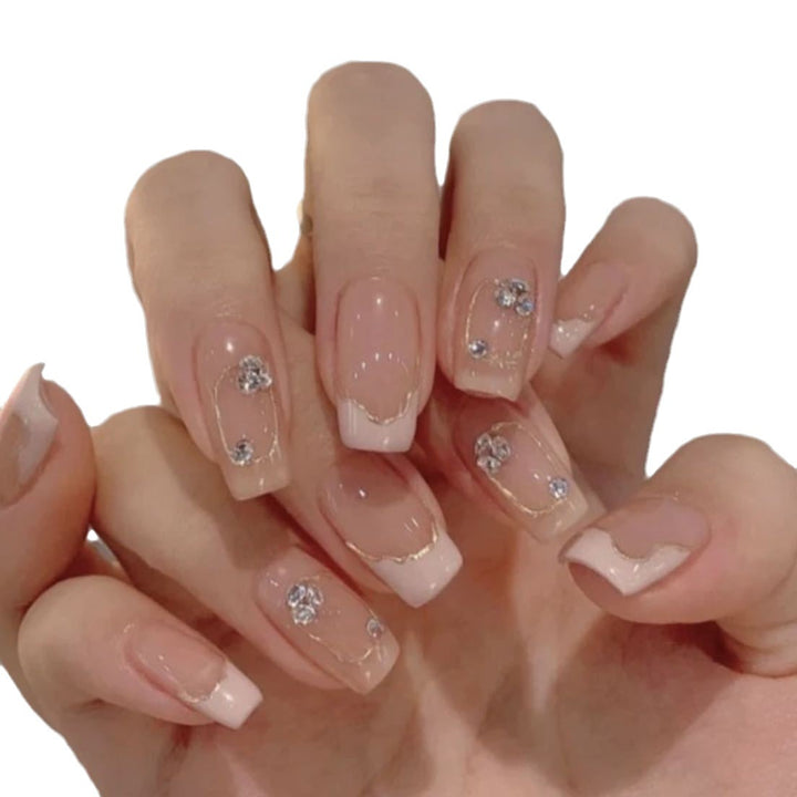 Elegant Designer Press-On Nail Art Kalsten