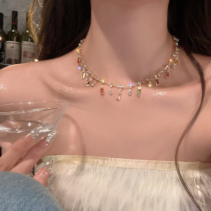 Colorful Charm Statement Necklace Kalsten