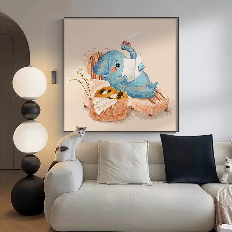Whimsical Starry Childrens Wall Art