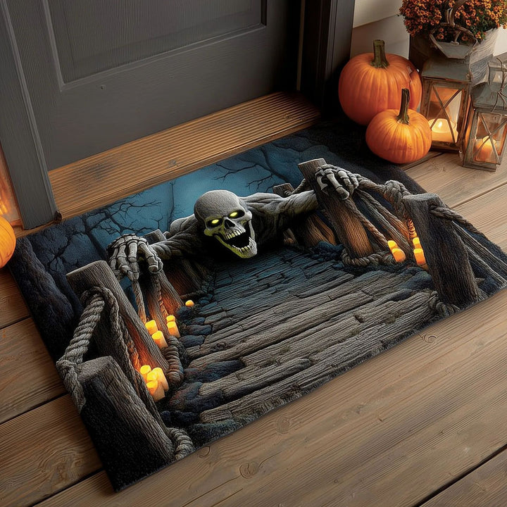 Artistic Dragon-Themed Doormat