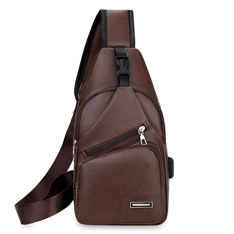 Multi-Compartment Stylish Sling Bag Kalsten