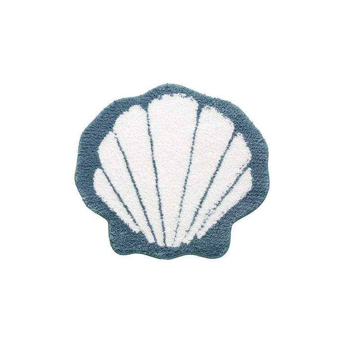 Shell-Shaped Bath Mat Kalsten