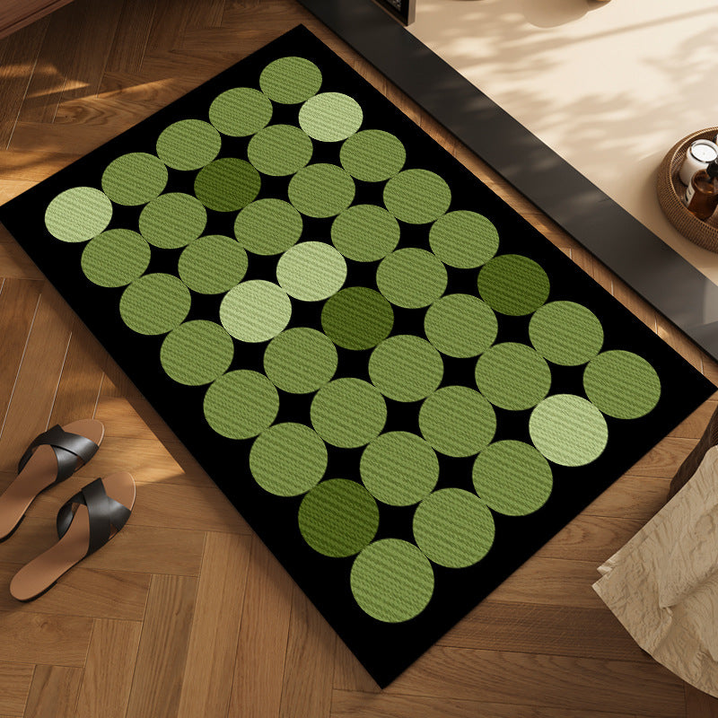 Geometric Patterned Bath Mat