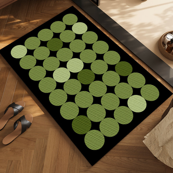 Geometric Patterned Bath Mat