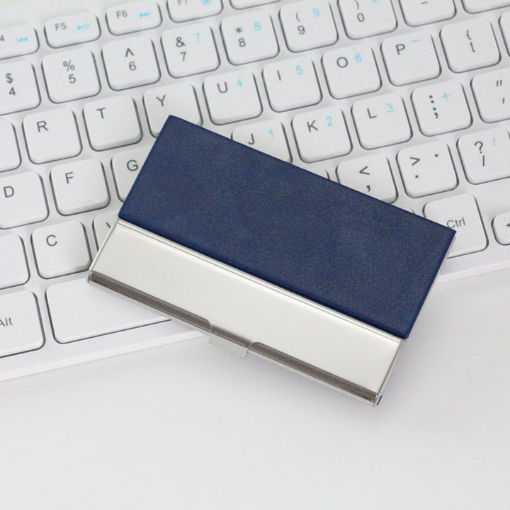 Premium Textured Business Card Case